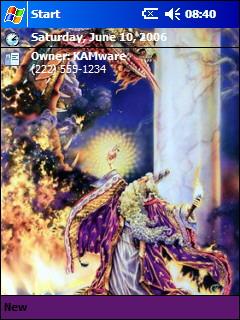 Dragon Master Theme for Pocket PC