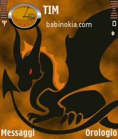 Dragon Orange Theme for Nokia N70/N90