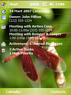 Dragonfly SPH Theme for Pocket PC