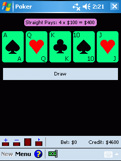 Draw Poker (Pocket PC)