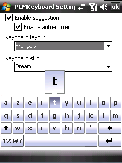 Dream Skin for PocketCM Keyboard