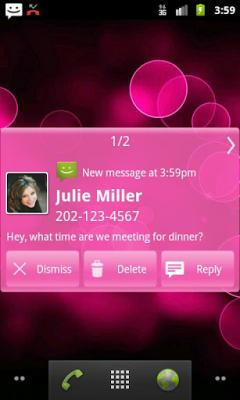 Droid Notify - Simply Pink Theme