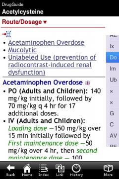DrugGuide (Davis's Drug Guide) for iPhone