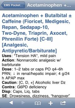 EMS Pocket Drug Guide (iPhone/iPad)