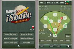 iScore Baseball / Softball Scorekeeper for iPhone