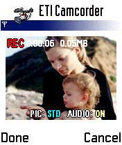 ETI Camcorder Pro for Nokia 3650 / 7650