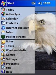 Eagle Stare bb Theme for Pocket PC