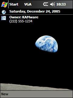 Earth Rise Theme for Pocket PC Earth Rise Theme for Pocket PC