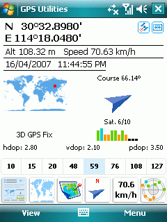 Efficasoft GPS Utilities (Pocket PC)