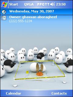 Egg crime gh Theme for Pocket PC