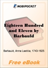 Eighteen Hundred and Eleven for MobiPocket Reader