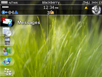 Elemental Zen Theme for Blackberry 8300 Curve