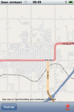 Elk City, OK, Street Map