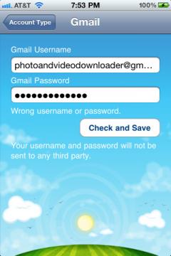Email Photo And Video Downloader