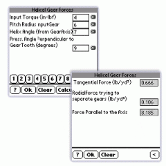 EngCalc Machine Design - Palm Calculator
