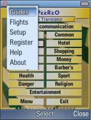 English-Spanish Speereo Voice Translator with Mexico travel guide for Series 60