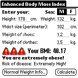 Enhanced Body Mass Index