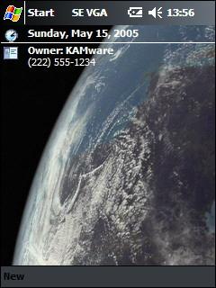 Enterprise 6 VGA Theme for Pocket PC