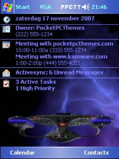 Enterprise v12 Theme for Pocket PC