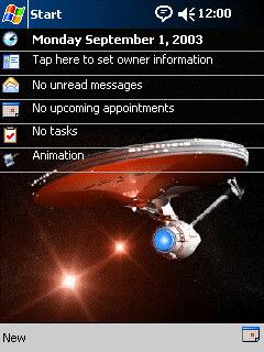 Enterprise v3 Theme for Pocket PC