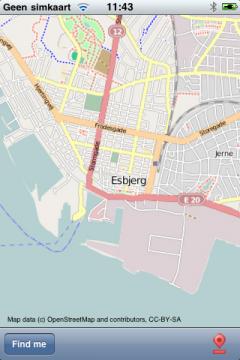 Esbjerg Street Map Lite