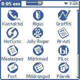 Estonian PiLoc for Palm OS