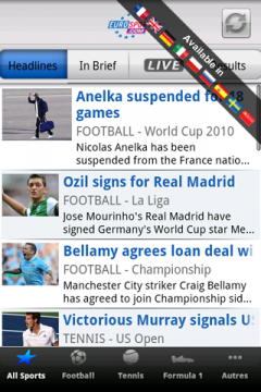 Eurosport for Android