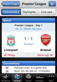 Eurosport for iPhone/iPad