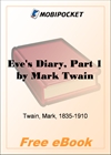 Eve's Diary, Part 1 for MobiPocket Reader