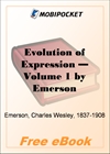Evolution of Expression - Volume 1 for MobiPocket Reader