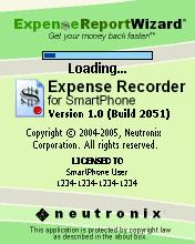 Expense Report Wizard (Symbian)