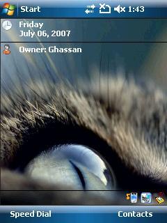 Eye 5545 gh Theme for Pocket PC