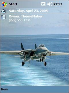 F14 Tomcat Theme for Pocket PC