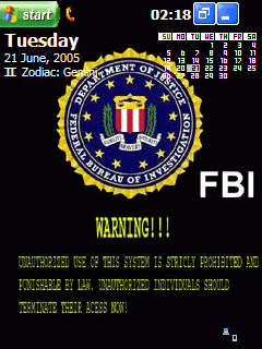FBI Theme for Pocket PC