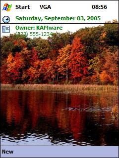 Fall Colors 2 Theme for Pocket PC