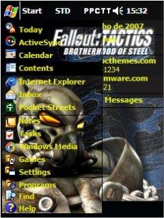 Fallout Power Armor TZO Theme for Pocket PC