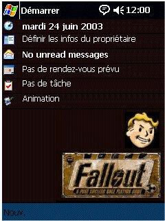 Fallout TZO Theme for Pocket PC