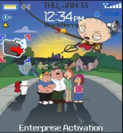 Family Guy 2 Theme for BlackBerry