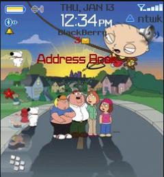 Family Guy 3 Zen Theme for Blackberry 8100 Pearl