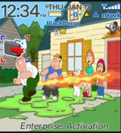 Family Guy Theme for BlackBerry