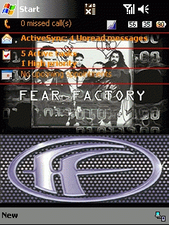 FearFactory Theme for Pocket PC