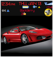 Ferrari Theme for Blackberry 8100 Pearl