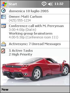 Ferrari VGA Theme for Pocket PC