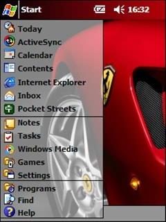 Ferrari bb Theme for Pocket PC