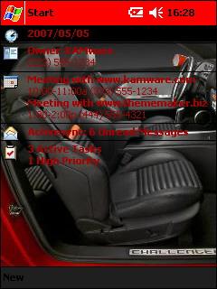 Ferrari om Theme for Pocket PC