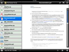 File Viewer To Go - iPad edition
