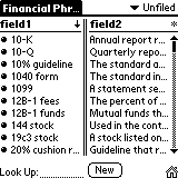 Financial Phrases