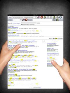 Find Text Browser for iPad