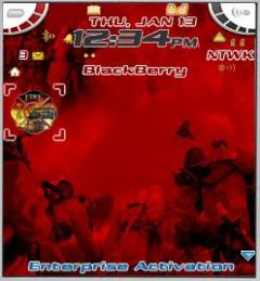 Firefighters Theme for Blackberry 7100