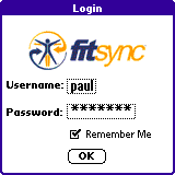 FitSync Personal for Palm OS